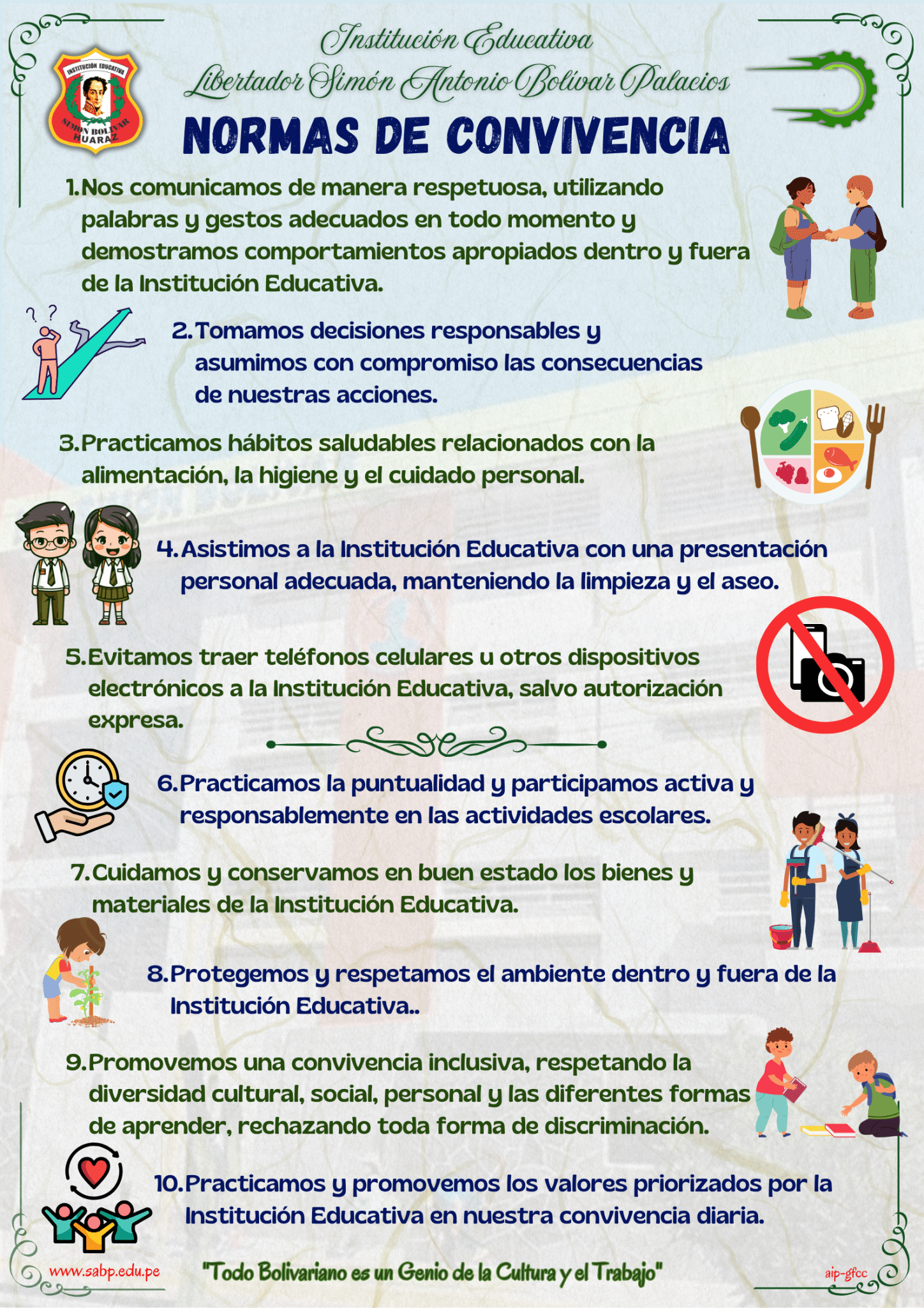 Normas de Convivencia 2026